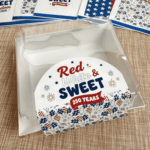 red white and sweet 250 arched on white box