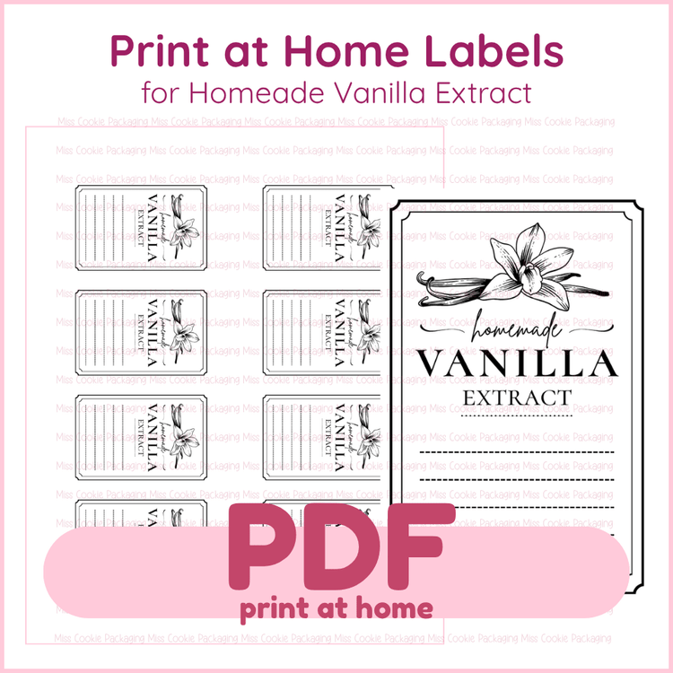 vanilla extract labels vanilla extract labels