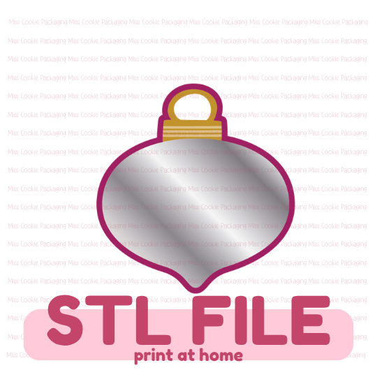 silver and gold candy ornament stl silver and gold candy ornament stl