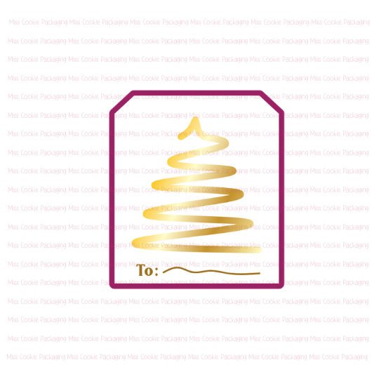 silver and gold gift tag silver and gold gift tag