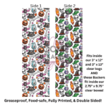 Greaseproof Backer Cats and Cauldrens