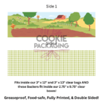 Greaseproof Backer Pumpkin Patch