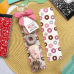 donuts coffee tall backer with cookies