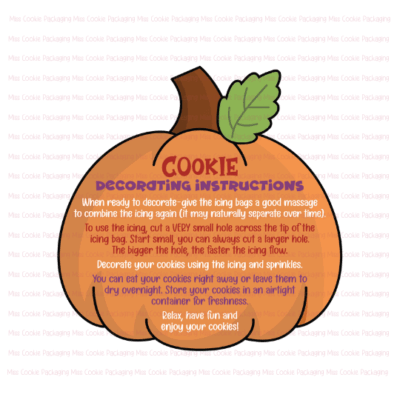 DIY pumpkin card