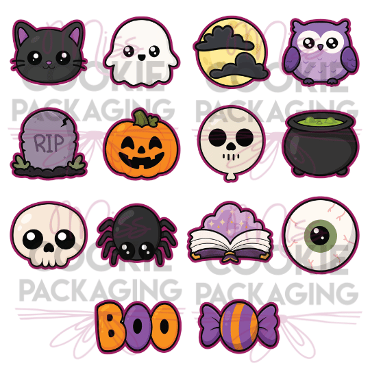 cute halloween set cute halloween set