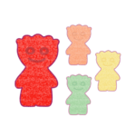 Mini Sour Gummy Kid - 2.5" tall x 1.5" wide Cookie Cutter - Image 2