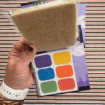 Fold-Over Topper/Backer - Haunted House Paint Your Own Cookie Instructions - Set of 25 - Image 3