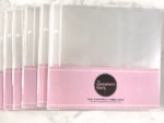 Sweet Stencil Binder Plastic Sleeves - 10 Pack