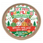 ELF Dumpling Surprise - 1 Printed Sheet - 6 Circle Stickers - 3" wide x 3" tall - Image 2