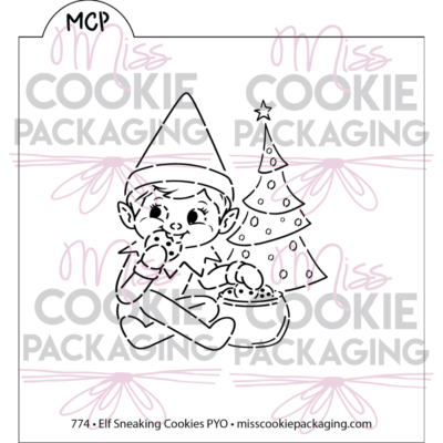 Elf sneaking cookies pyo