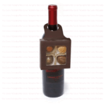 Wine Bottle Hanger Boxes - BROWN - set of 10 - 3.5" x 3.5" x 1"