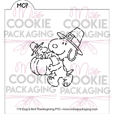 dog and bird thanksgiving PYO