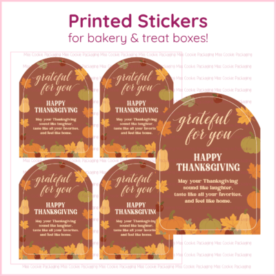grateful for you arched sticker
